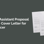Virtual Assistant Proposal Sample Cover Letter for Freelancer